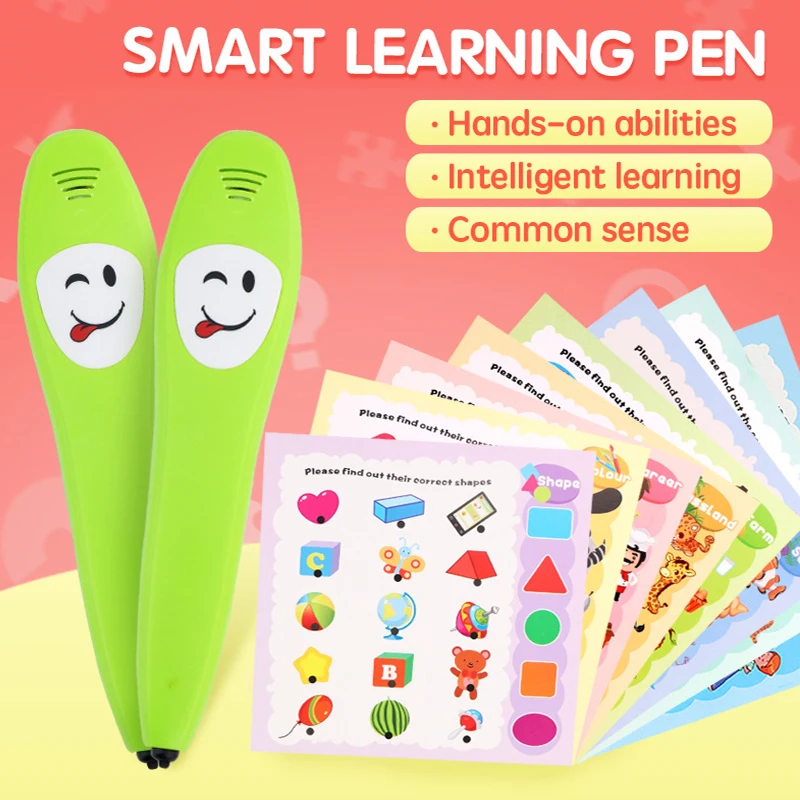 

Learning Machine Book for Children Reading Book for Kids English Letter Word Electronic Book with Pen Voice Educational Game Toy