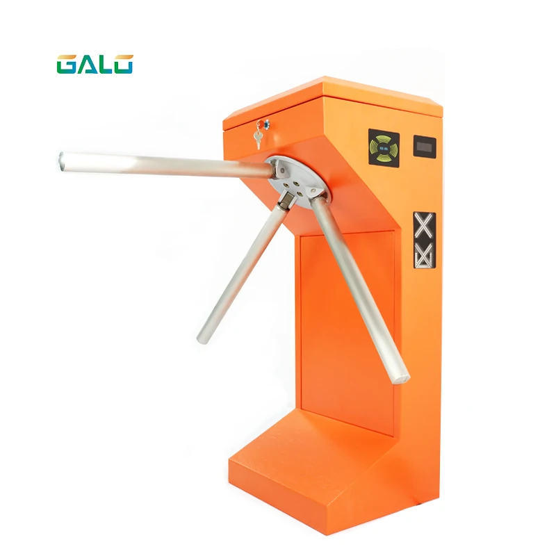

Semi-automatic GALO State security entrance tripod turnstile Control Center