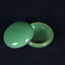 1 шт. Longquan Celadon каллиграфия принадлежности керамическая индонезийская коробка