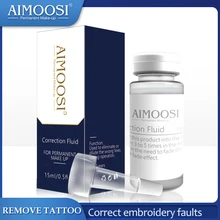 2pcs Aimoosi Correction Fluid Remove Tattoo Permanent makeup eyebrow tattoo microblading eyebrow removal Auxiliary accessories