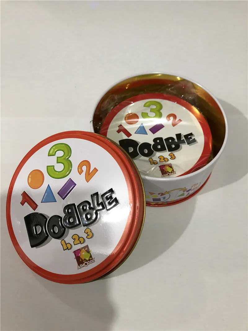 Dobbles Spot Cards It Hip 7 английская версия настольная игра высокое качество оригинальная