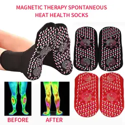 Новинка; носки для магнитотерапии; удобные Самонагревающиеся Носки для здоровья; турмалин; дышащий Массажер; зимние теплые носки для ухода