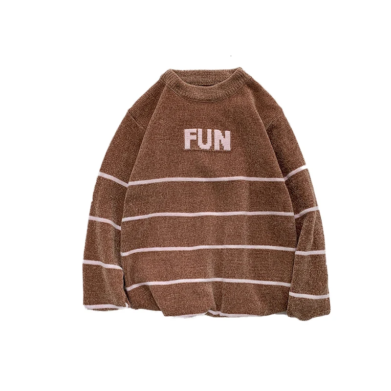 Winter Thick Sweater Men's Warm Fashion Letter Knit Sweaters Man Streetwear Wild Loose Pullover Men Sweter Clothes M-2XL Winter Thick Sweater Men's Warm Fashion Letter Knit Sweaters Man Streetwear Wild Loose Pullover Men Sweter Clothes M-2XL