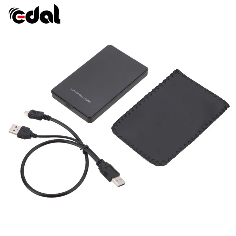 USB 2,0 жесткий диск HDD Чехол 2,5 дюймов коробка SATA 2 ТБ внешний корпус для жесткого диска мобильный жесткий диск коробка для чехол s жесткий диск ноутбука c жесткий диск, Лидер продаж