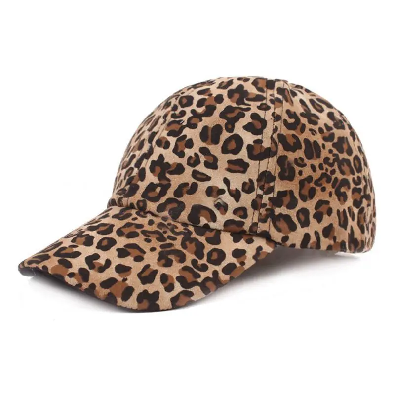 Leopard Baseball Cap For Women Men 