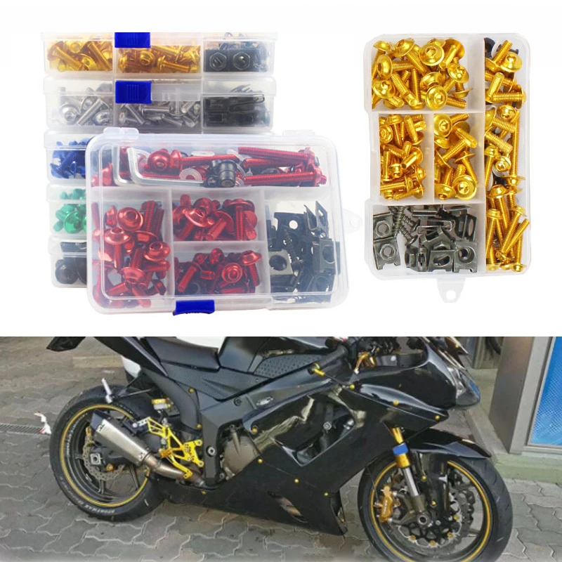 Juego de tornillos y tuercas para motocicleta, accesorios para YAMAHA MT 09 RAPTOR 350 DT 50 VSTAR DRAG STAR 1100 DRAGSTAR 650 MT 07|Cubiertas y ornamentales| - AliExpress