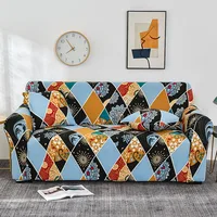 Floral Printing Elastic Slipcovers Stretch Sofa Covers 6