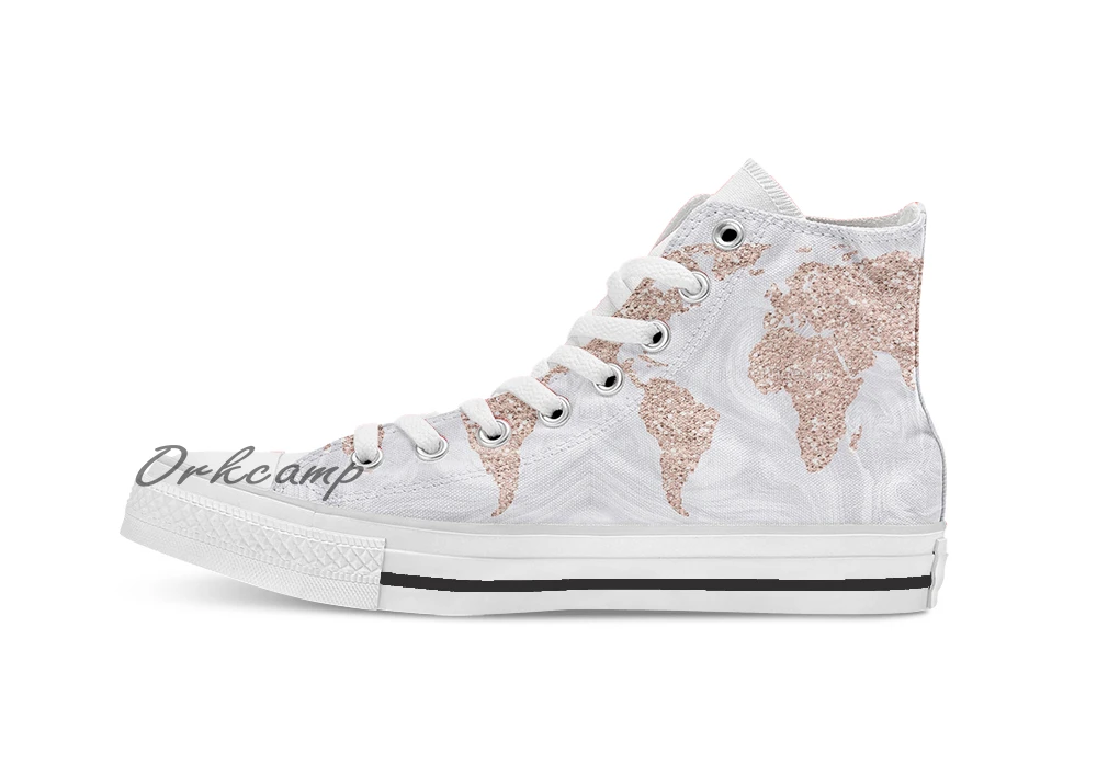 rose gold canvas shoes