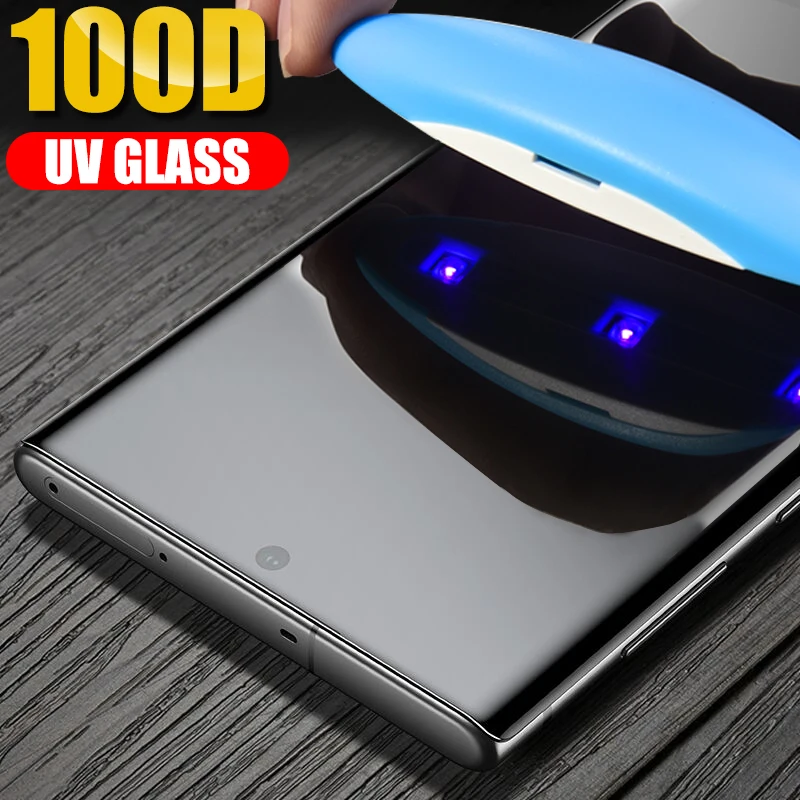 Изогнутое УФ стекло 100D с полным наклеиванием закаленное для Huawei P30 pro P20 lite Mate 20 30 Pro