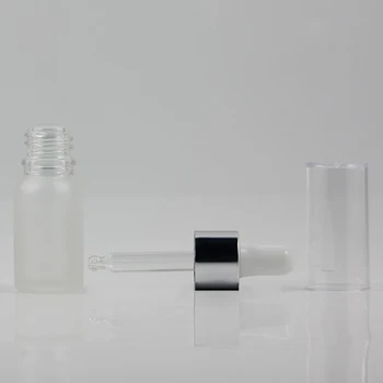 

Wholesale 10ml Clear Frosted Dropper Glass Bottle ,10ml Dropper glass Liquid Pipette Bottles