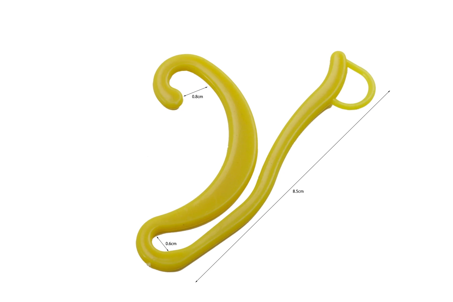 

plastic hooks with 2 shape flat hanger for cardboard display small plastic j hooks