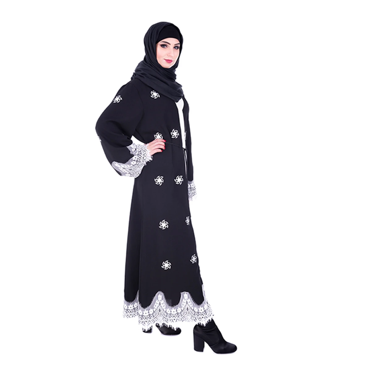 Пальто Дубаи WithAbaya женские мусульманские платья с длинными рукавами из Бангладеш турецкое исламское Макси платье кимоно балахон с