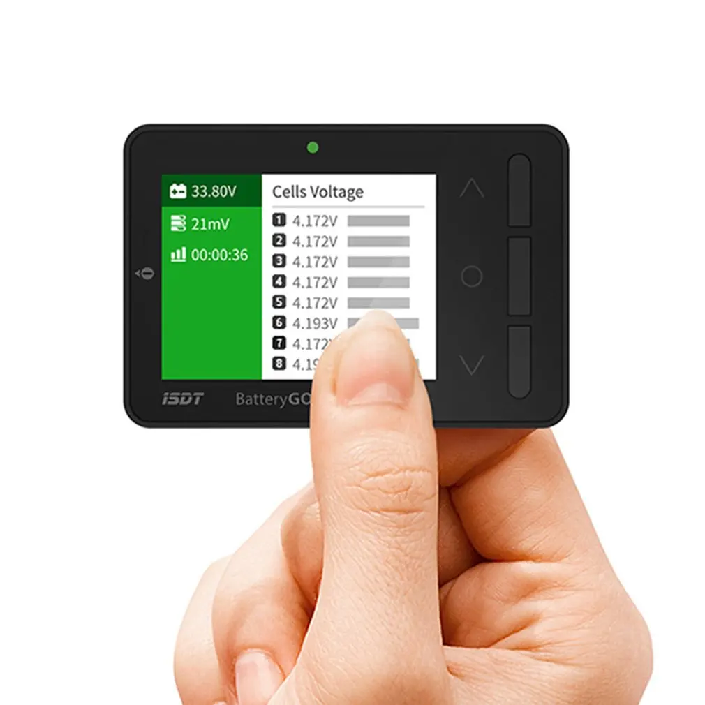 

ISDT About Battgo Bg-8s Smart Battery Checker Balancer Receiver Signal Tester And Protecocol Analysis Quick Charge Function