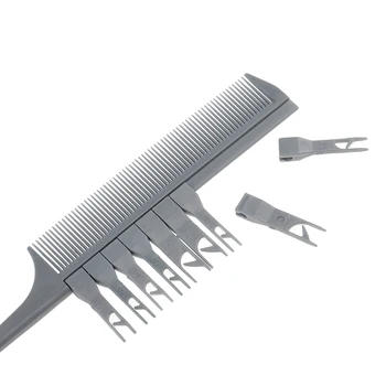 

3-Way 2-Way Sectioning Weaver Balayage Highlighting Salon Barber Hair Combs