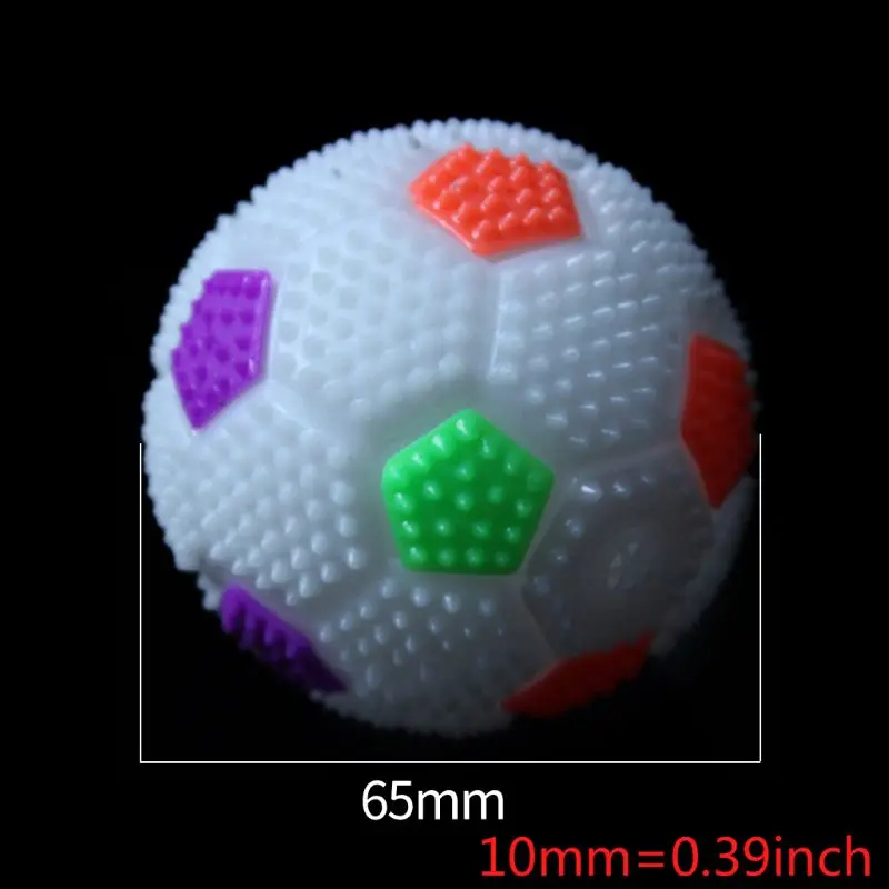 Squeeze Sound Спорт Футбольный Мяч осветить изменение цвета светильник для развития интеллекта ребенка детские развивающие игрушки Q6PD