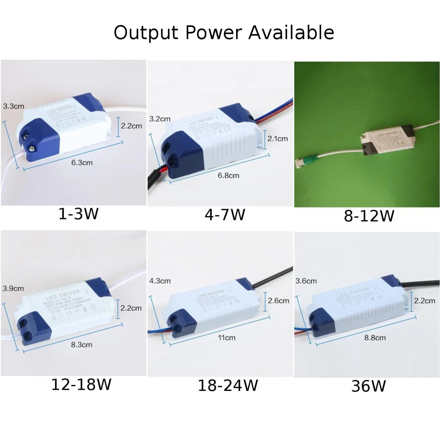 Диммируемый светодиодный светильник, драйвер трансформатора, Supply1-3 ...