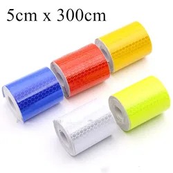 Bande adhésive réfléchissante de 3M pour camion, avertissement de sécurité, Film autocollant pour garde corps, voiture, moto, vélo 