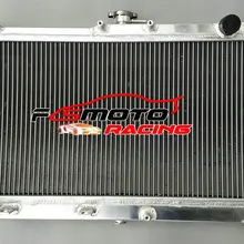 Для Mazda MX5 MX-5 Miata NB MT 1,6/1.8L L4 двигателя 1998-2005 комплект 99 00 01 02 03 04 52 мм алюминиевый радиатор для гоночного автомобиля