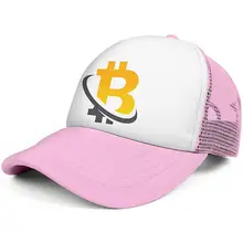 Мужские хлопковые бейсбольные кепки Биткоин с регулируемым сетчатым козырьком, плоские кепки