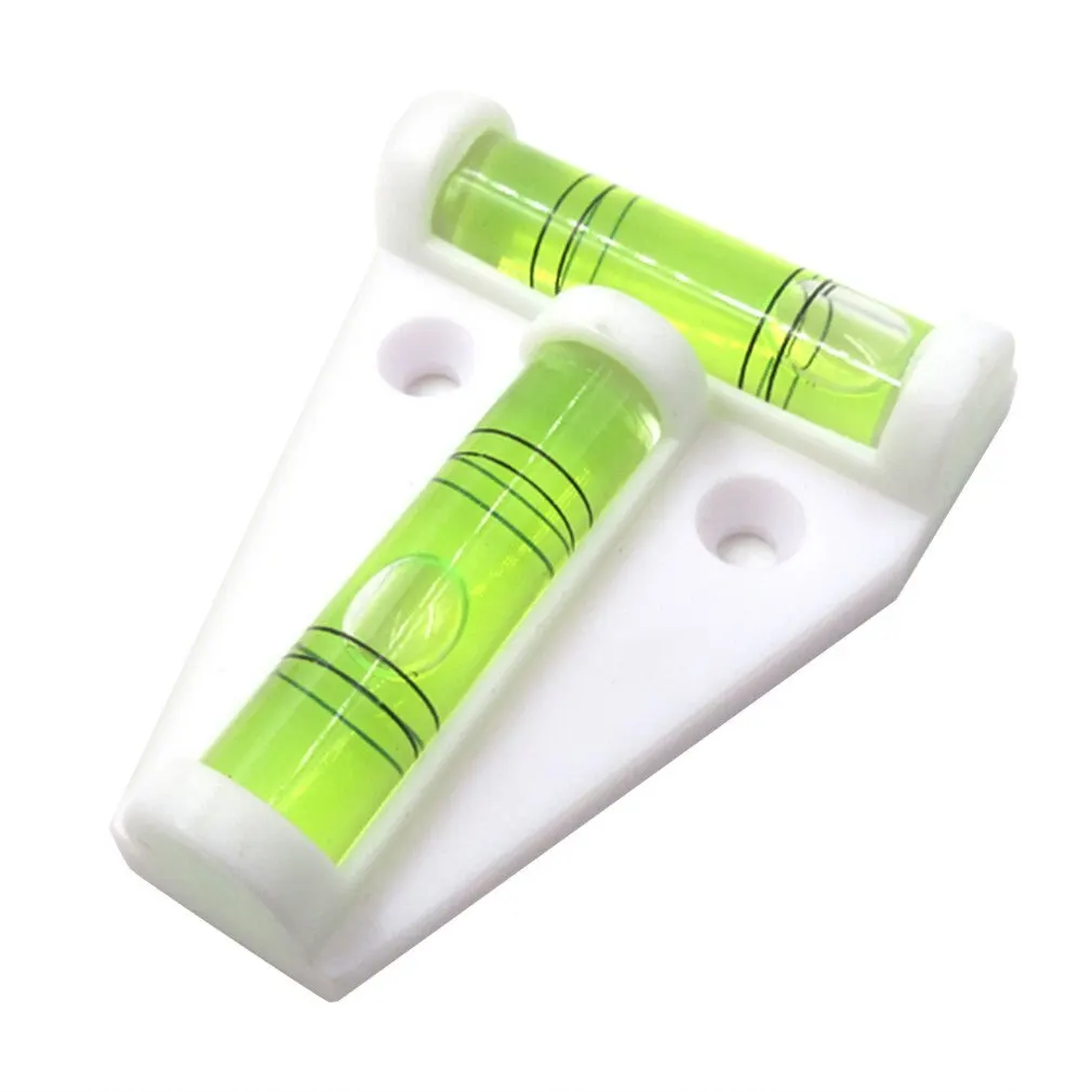 Spirit Level Level Adjuster RV Leveling Parts Spirit T Level plastic measuring Vertical and horizontal adjuster Trailer Motorhome Boat 1 piece