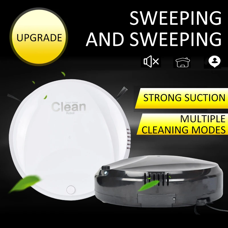 

Household USB Automatic Vacuum Cleaner Lazy Multi-Function Sweeper Automatic Cleaning Robot Rechargeable Smart Sweeping Vacuum
