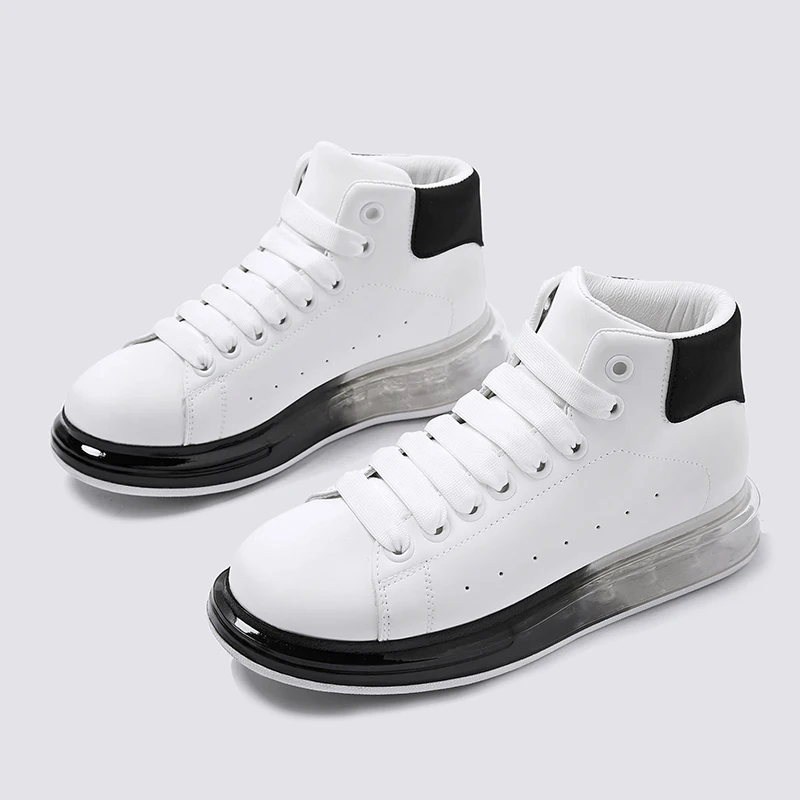 Fashion Pink Red Blue White Jelly Women Sneaker Casual Shoes High Upper Tenis Feminino Zapatos De Mujer Size 35-40 B992