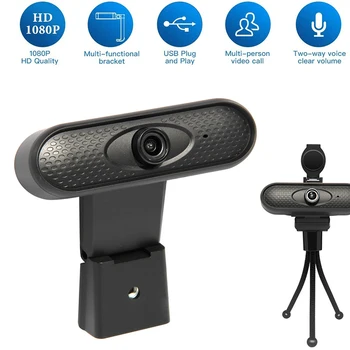 

HD Webcam Digital External Camera Digital High Definition Noise Reduction for Online Class Conference KQS8