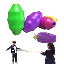 

Fun Outdoor Toys Kindergarten Friends Interactive Sensory Training Toy Children Shuttle Handball Double Pull Dall Gift to Child