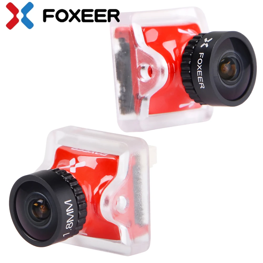 

Foxeer Predator 4 Nano Super WDR 4ms Low Latency 1000TVL FPV Racing Camera OSD 4:3/16:9 NTSC/PAL for RC Drone