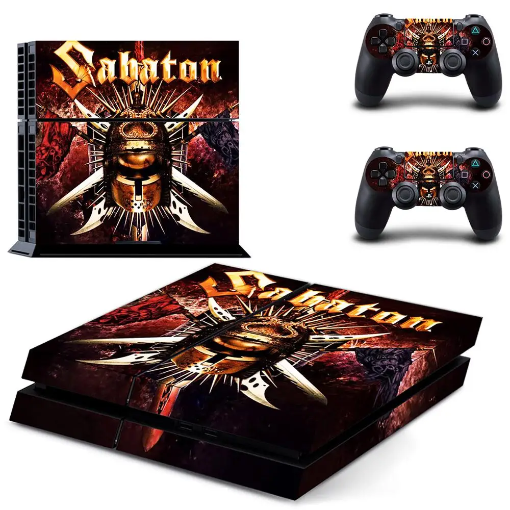 Sabaton PS4 кожа винил PS 4 стикер s Play station для консоли playstation и 2 контроллера |