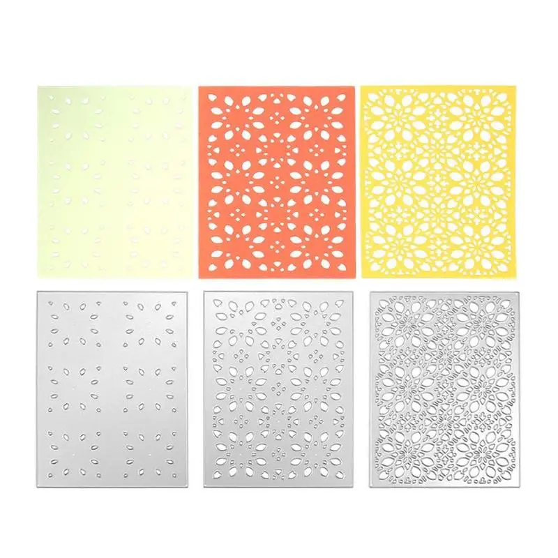  3pcs Cutting Dies Stencils Set Scrapbooking For Photo Album Envelope Embossing Craft DIY Paper Card - 4.00013E+12