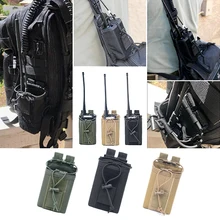 Водонепроницаемый чехол для рации-радио Molle двухсторонний держатель для радиоприемников-3 цвета