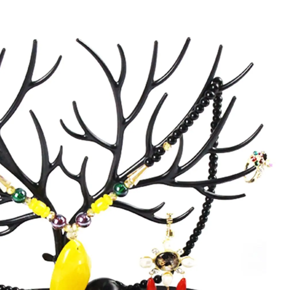 Креативные маленькие рога дерево коробка для хранения ювелирных изделий серьги браслет ожерелье браслет стенд
