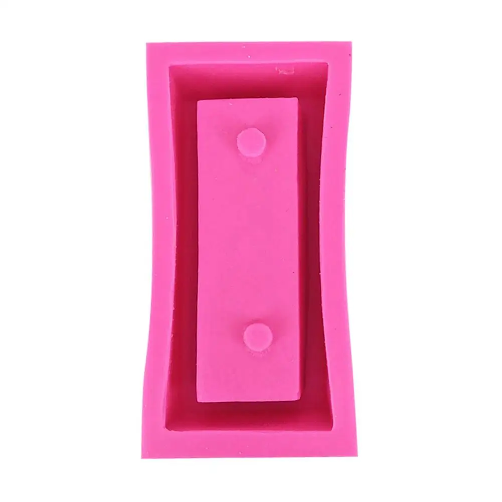 1 шт. Прозрачная силиконовая форма для бетона цемента цветочного горшка