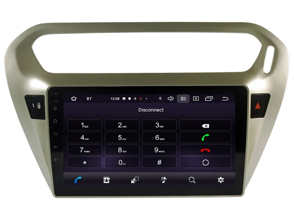 OTOJETA Android 9,0 плеер умный Автомобильный мультимедийный радио для 2013- peugeot 301 CITROEN gps навигация по Bluetooth магнитофон