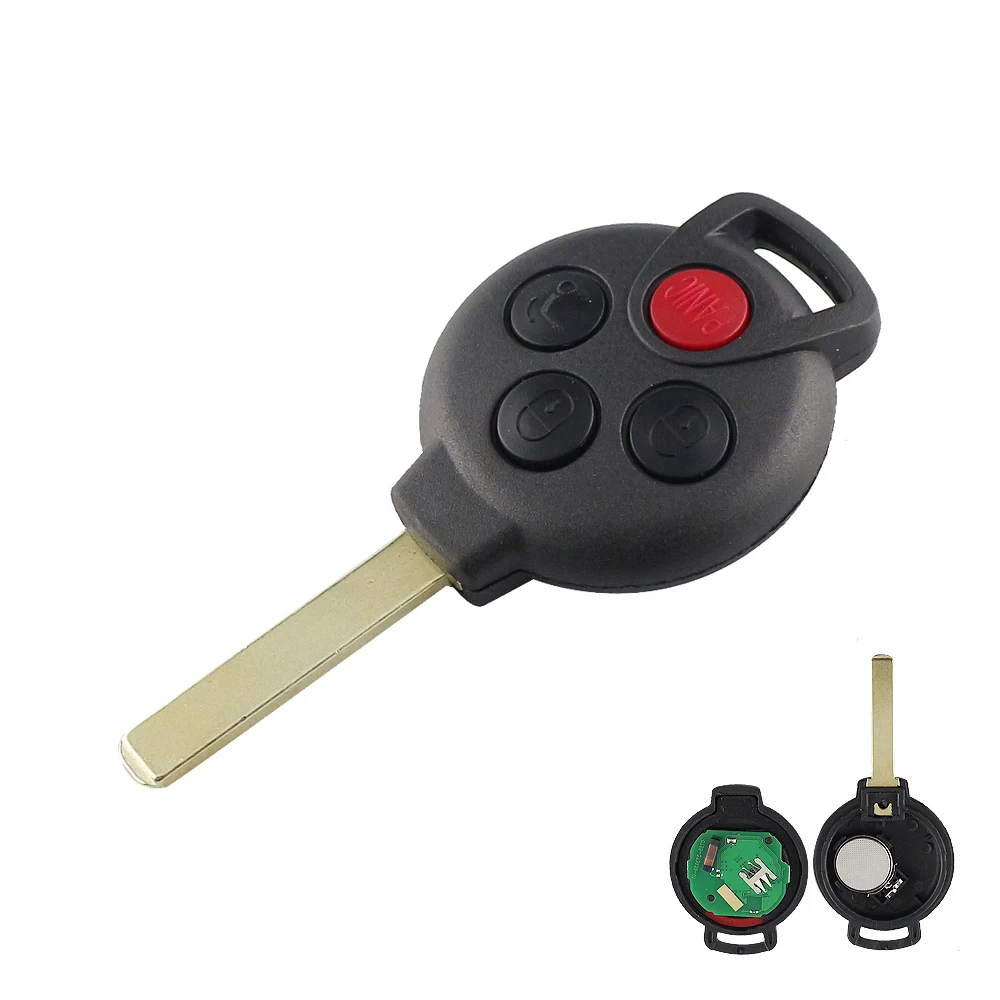 Chiave per auto remota YIQIXIN adatta per Mercedes Benz Smart Fortwo 451 City Roadster Forfour Cabrio coupé 3/4 pulsante 315/433Mhz 7941 ID46 - H66cc67724b3448cfb4f6d3e33fac0e5e7