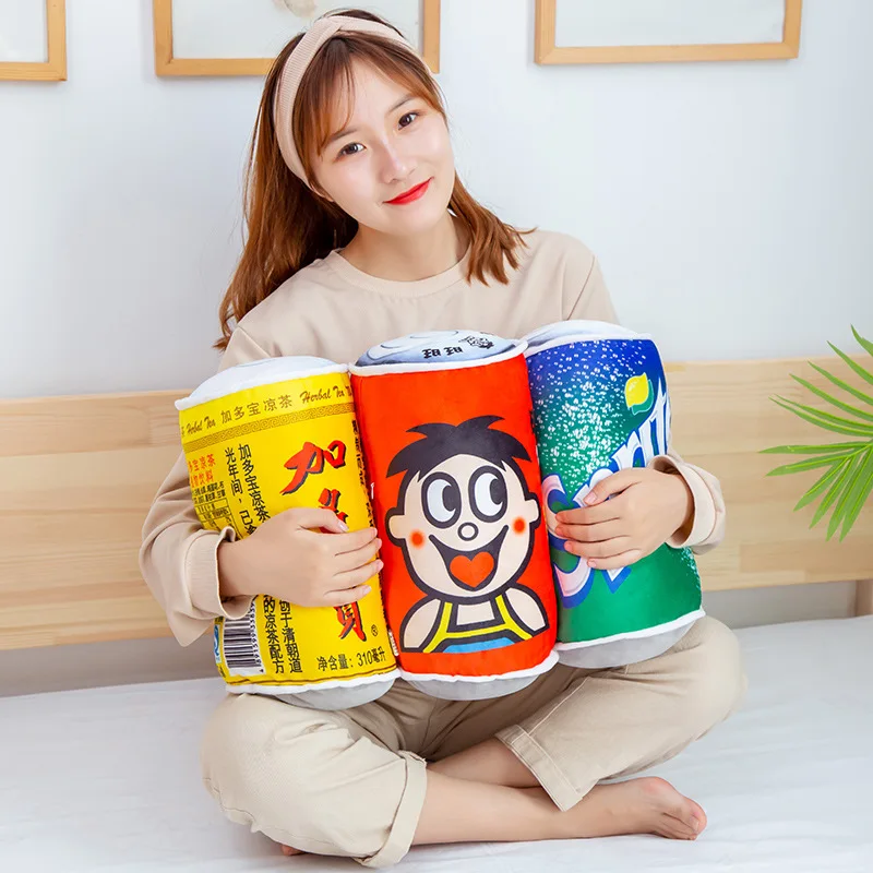 Simulation Instant Noodles Plush Pillow Stuffed Beef Fried Noodles Rainbow Candy Hot Dogs Potato Chips Gifts Food Plush Toy