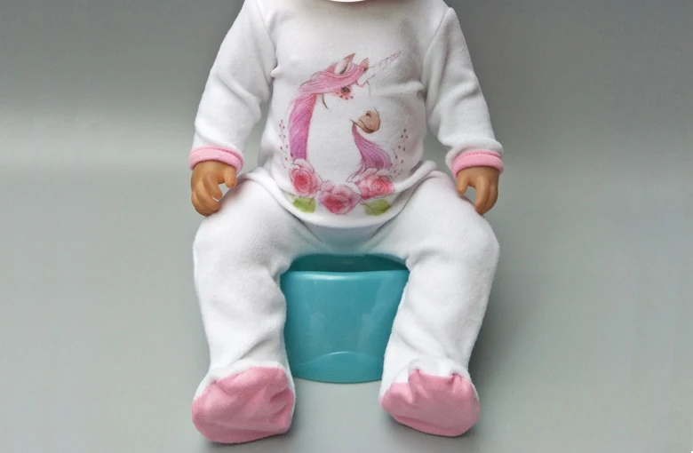 Кукла одежда штаны Розовый Единорог комбинезон одежда для 40 см 43 см reborn baby Doll Одежда наборы для 1" Кукла аксессуары игрушки одежда