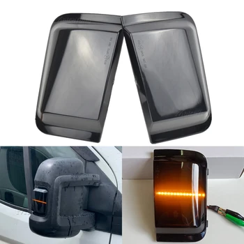 

For Fiat Ducato Citroen Jumper Truck Box Car Rearview Mirror Light for Peugeot Boxer Smoked Shell Dynamic Blinker Indicator