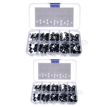 1 Box O-Ring Nitrile silicone Rubber Assortment Washer Set Silicone Faucet Sealing Ring Kit Heat Resistance Insulation Gaskets