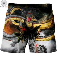 Dragon Ball 3D принт летнего отдыха и путешествий, пляжные шорты мужские Повседневное доска Соблазнительные шорты пляж Быстросохнущие шорты Прямая поставка, купальник