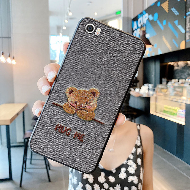 Xiaomi Mi 5 case Cloth pattern leather back cover silicone soft luxury shockproof business capa for Xiaomi Mi5 Mi5 Pro case