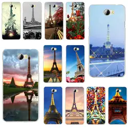 Мягкие силиконовые чехлы для телефонов huawei P7 P8 P9 P10 P20 P30 P Smart Lite 2017 2019 Plus Pro Eiffel Tower Night Bokeh Франция Париж