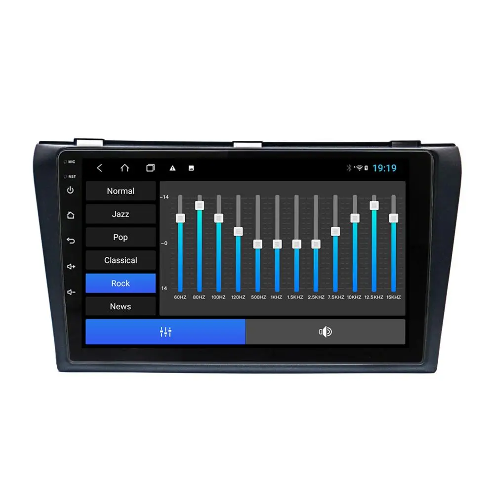 Автомобиль 1Din " HD мультимедиа радио плеер Android 8,1 навигация gps Видео Стерео Bluetooth для 2004-2009 Mazda 3