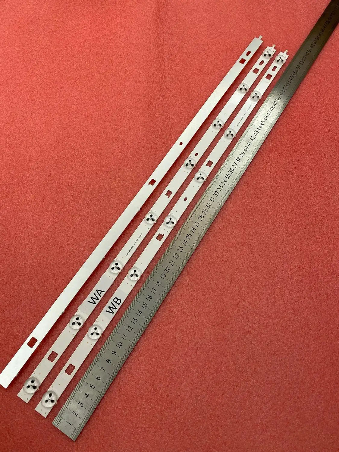 

New 5set=15 PCS 8LED LED backlight strip for Sony TV KDL-32R433B 32R435B 32R410B 32R420B LG INNOTEK 32INCH WXGA NDSOEM WA WB