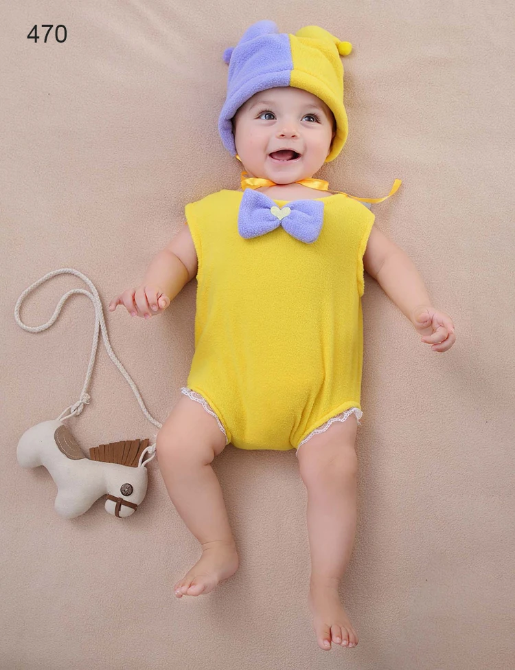 Сувенирная Одежда для новорожденных; одежда для фотосессии; шляпа для костюмов; комбинезоны; комплект из 2 предметов; флисовая одежда для фотосессии; реквизит