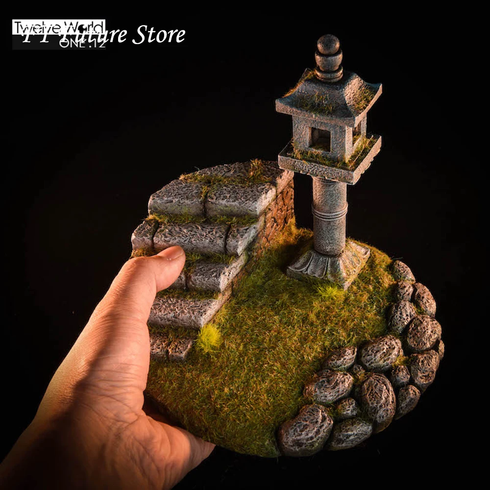 

In Stock 15.5cm 1/12 Figure Japanese Soldier Scene Accessories Stand TW1903 with Light Model for 6 inches Action Figure