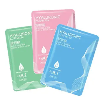

Hyaluronic Acid Mask Moisturizing Nutrition Mask Soft Smooth Pores Brighten Sheet Care Moisture Mask Shrink Women Sk I4W8