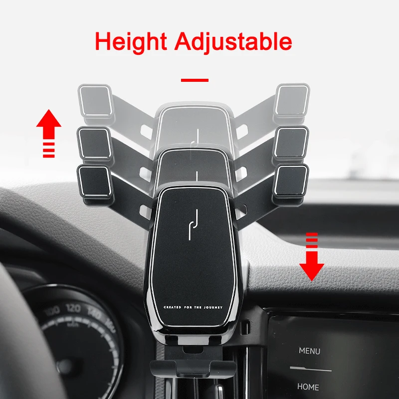 Car GPS Stand Bracket Air Vent Mount Call phone holder mobile phone holder gps holder Phone Holder Support For Skoda Kodiaq Accessories