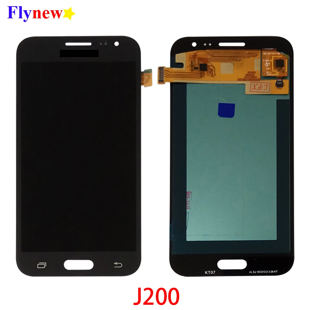 ЖК дисплей Super Amoled для Samsung Galaxy J2 2015 J200F J200M J200H J200Y с дигитайзером и сенсорным